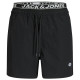 Jack & Jones Ανδρικό μαγιό Surf Double Waistband Swim Shorts